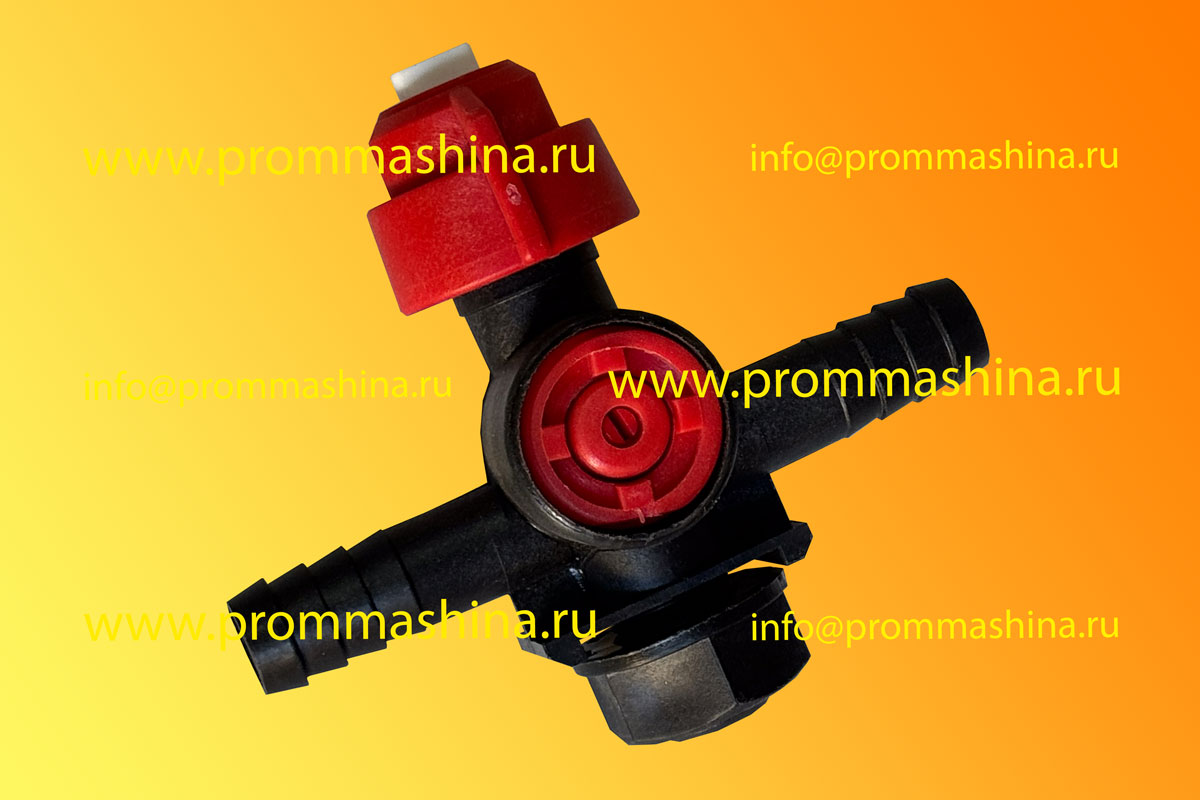 Форсунка проходная ПУ в сборе (шланг)