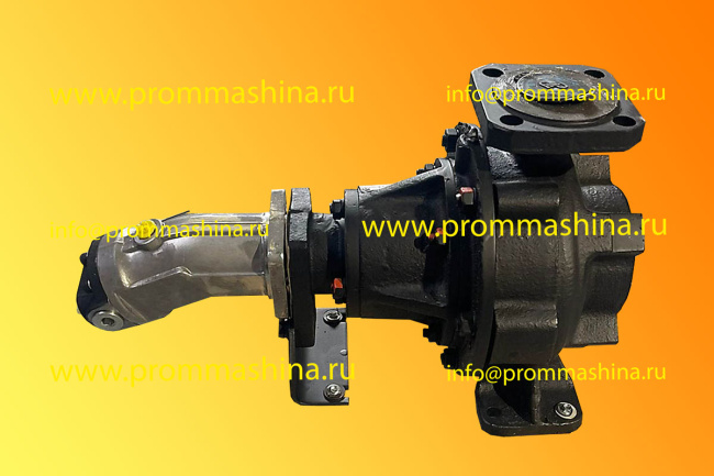 Агрегат насосный 50-160 в сборе с гидромотором (на автотракторную технику для мойки дорог и тротуаров)