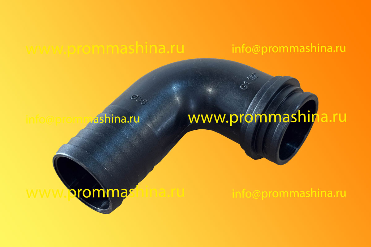 Фитинг 1"1\2 угловой 90, елочка 38 мм