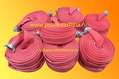 Рукав пожарный РПМ (Д)-80-1,6-М-УХЛ1 Латексированный с ГР-80А вид 2