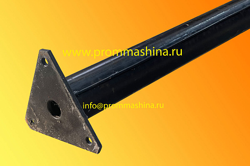 Вал щетки МДК L-2700 (шлиц-фланец) вид 4