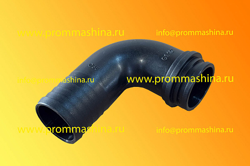 Фитинг 1"1\2 угловой 90, елочка 38 мм вид 2